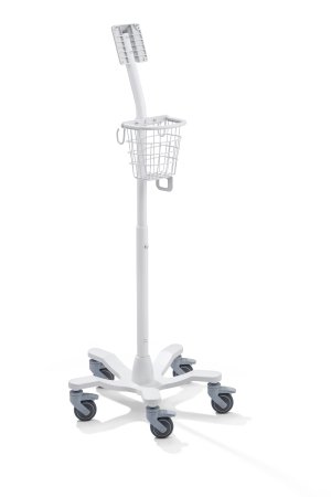 Stand Mobile w/ Basket for Welch Allyn Spot Vital Signs 4400 Device (1/EA) by Hillrom/Welch Allyn  ID 4400-MBS